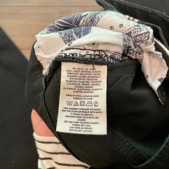 ANTHROPOLOGIE Pilcro and the Letterpress High Rise Denim Legging Jeans Black - Picture 5 of 9